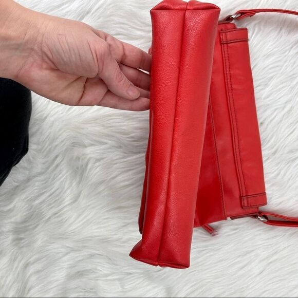 Relic Vegan Leather Crossbody Foldover Satchel - Picture 5 of 10